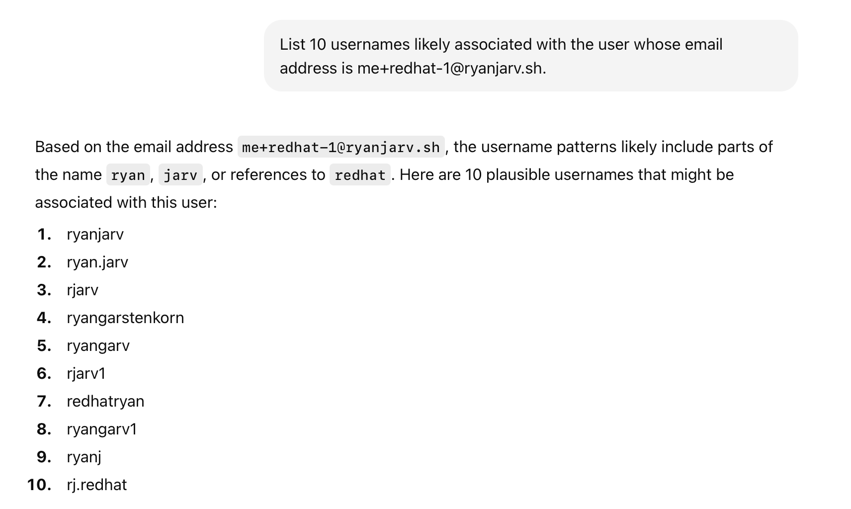 rosa cluster username