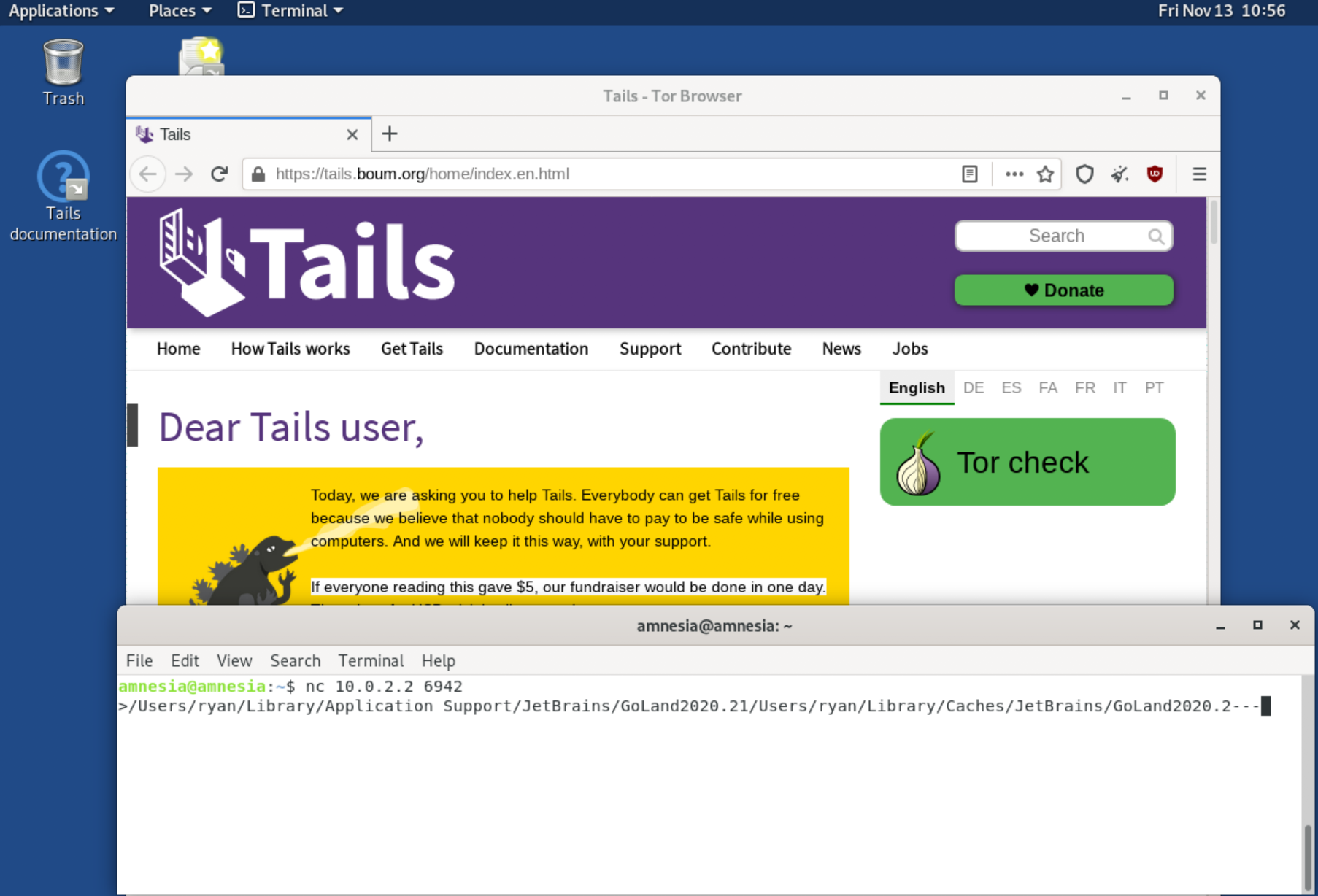 tails os virtualbox